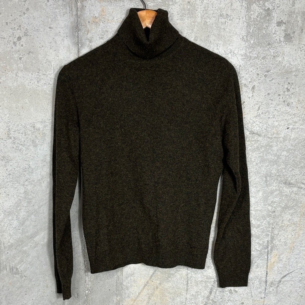 Ralph Lauren Turtle Neck Cashmere Pull Black Label